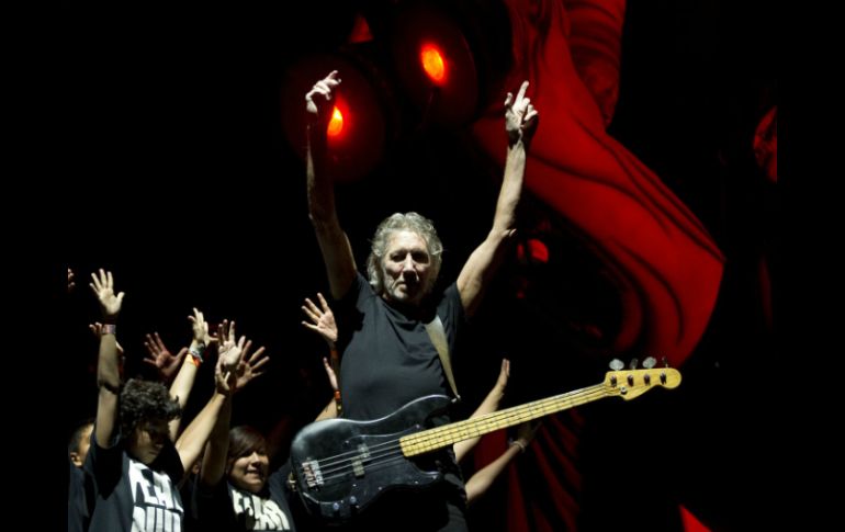 Roger Waters brindará un show gratuito en el Zócalo capitalino el próximo 1 de octubre, a las 20:00 horas. NTX / ARCHIVO