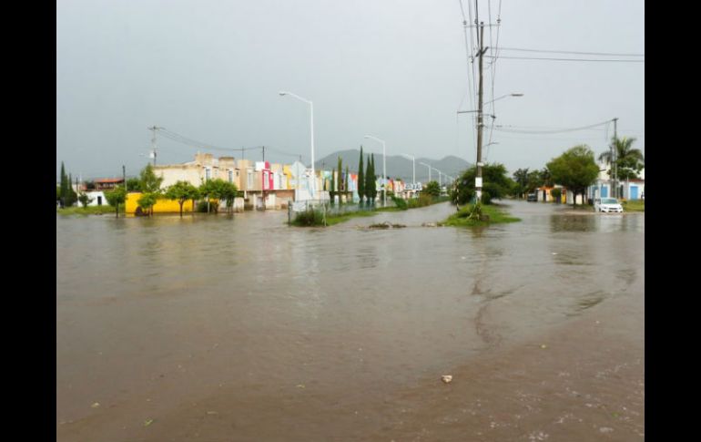 Más de 200 casas de 20 fraccionamientos se han visto afectadas por las lluvias de los últimos días en ese municipio. ESPECIAL / Gobierno de Tlajomulco