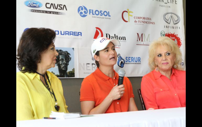 Lorena Ochoa presentó este jueves la edición XI del Torneo Abierto del Corazón. EL INFORMADOR / J. Robles