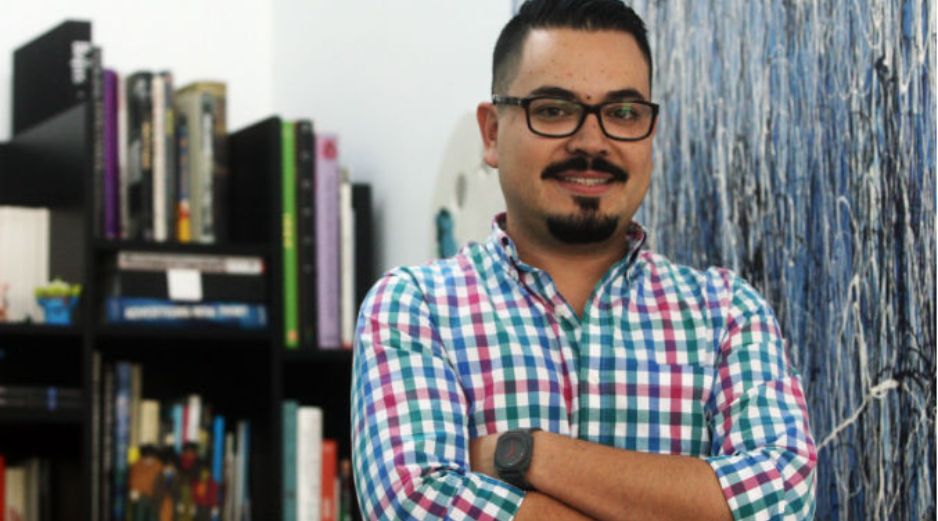Israel Reynoso, coordinador del Design Fest. EL INFORMADOR / E. Barrera