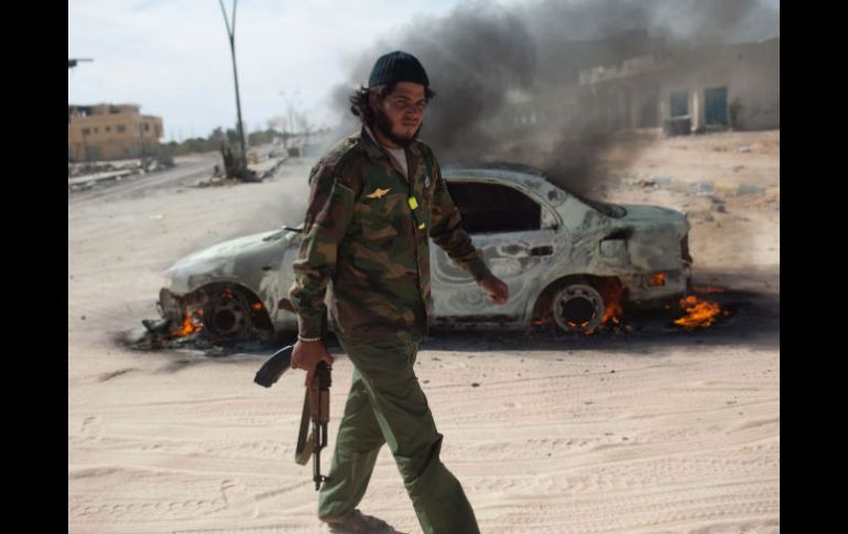 Las fuerzas de Hafter bombardean desde hace meses barrios y poblaciones vecinas a Bengasi. EFE / ARCHIVO