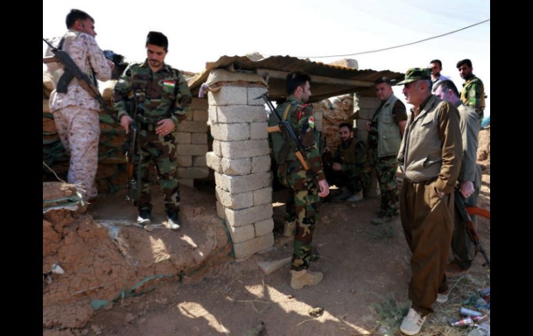 El Ejército iraquí prepara en coordinación con la alianza internacional encabezada por Estados Unidos el asalto a Mosul. EFE / A. Jalil