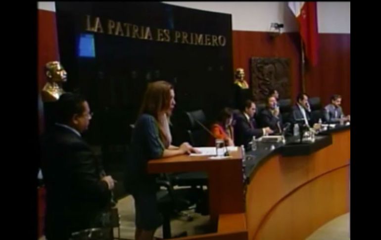 En votación por cédula, los legisladores designaron a los magistrados entre las ternas enviadas por la SCJN. YOUTUBE / Senado de México