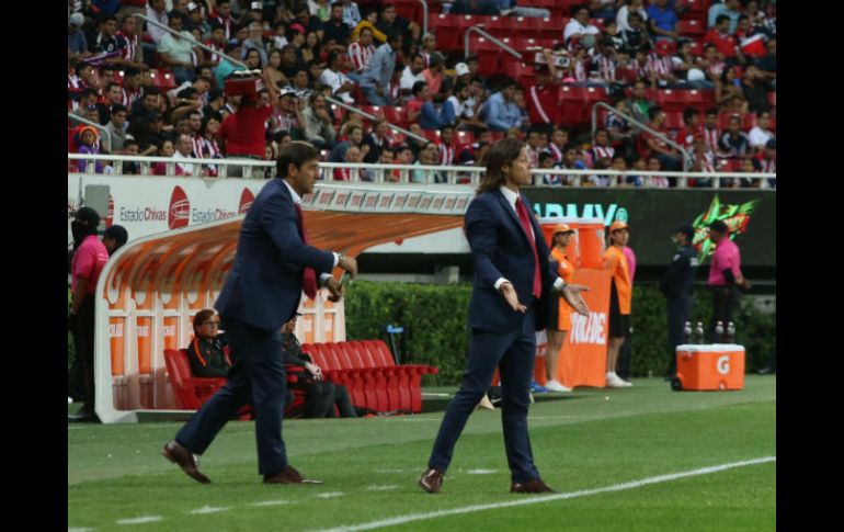 Almeyda destacó la identidad y competitividad de su equipo. EL INFORMADOR / R. Tamayo