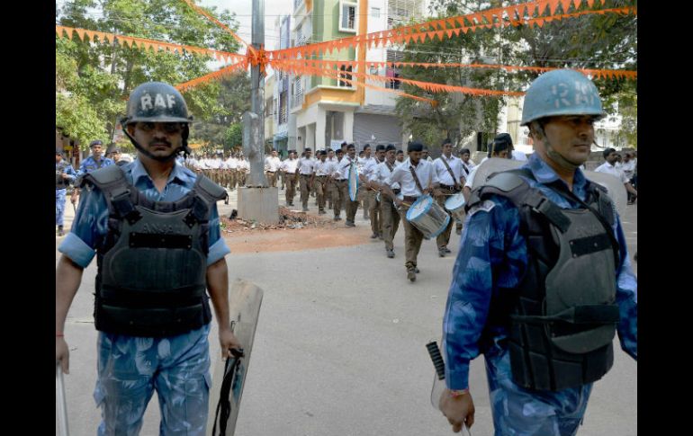 Agentes realizaron la operación contra los guerrilleros en colaboración con el cuerpo antimaoísta de la Policía de Andhra Pradesh. AFP / M. Kiran