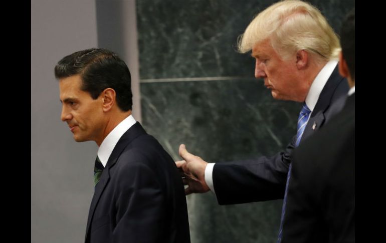El Mandatario fue criticado por no exigir una disculpa de Trump. AP / ARCHIVO