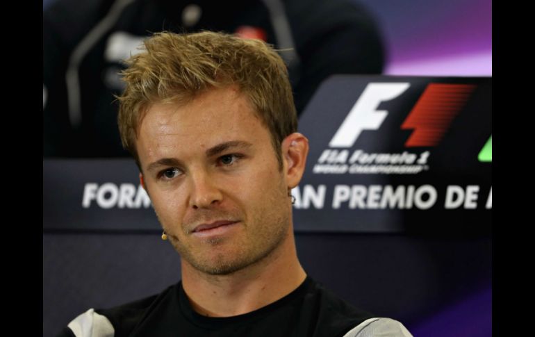 Rosberg llega al Gran Premio de México con una suma de 331 puntos en el campeonato. AFP / M. Thompson