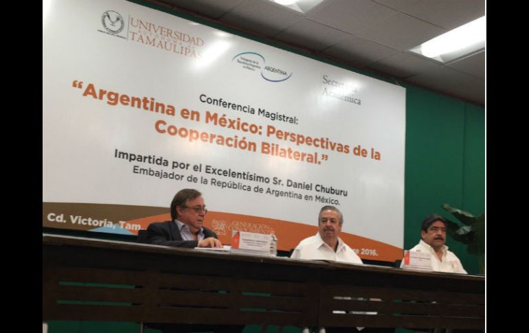 El diplomático expresó que ha conversado con el gobierno de Tamaulipas sobre proyectos en materia de desarrollo agrícola. TWITTER / @jlpariente