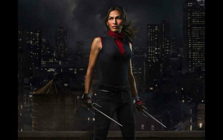Elodie Yung apareció como Elektra Natchios en seis episodios de la segunda temporada de 'Daredevil'. ESPECIAL / Netflix