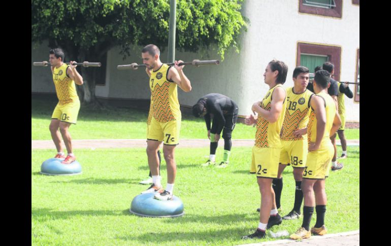 Cierran preparación. Los jugadores de Leones Negros se reportan listos para visitar al Tampico Madero. EL INFORMADOR / R. Tamayo