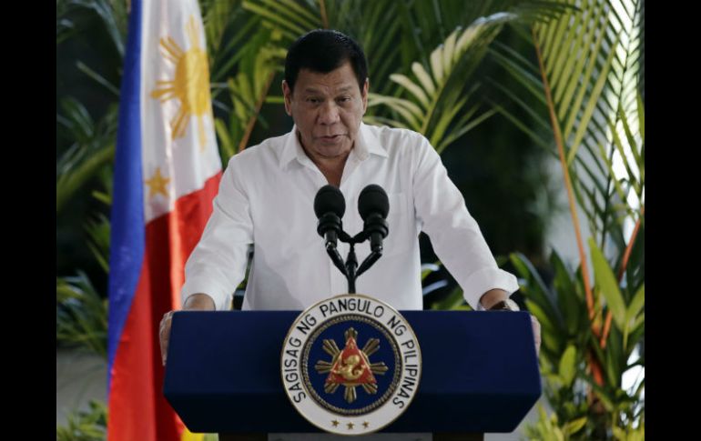 Duterte, conocido por su espontaneidad y salidas de tono, no ha acogido bien las críticas de su gestión. AP / A. Favila