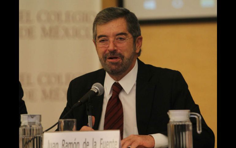 El doctor Juan Ramón de la Fuente, exhortó a fortalecer las redes de universidades entre México y EU. SUN / ARCHIVO