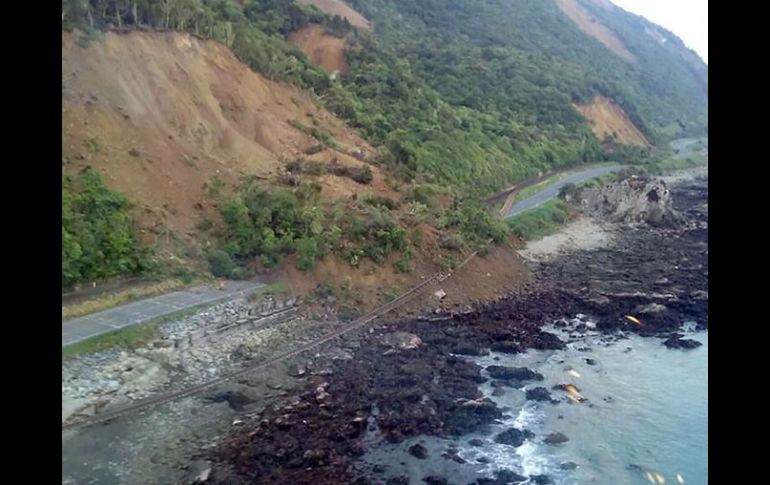 La información oficial del gobierno neozelandés es que hay dos personas que fallecieron a causa del terremoto. AFP / New Zealand Transport Agency