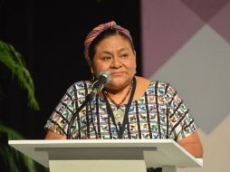 Rigoberta Menchú. La activista se suma a las acitividades de la FIL. NTX / ARCHIVO