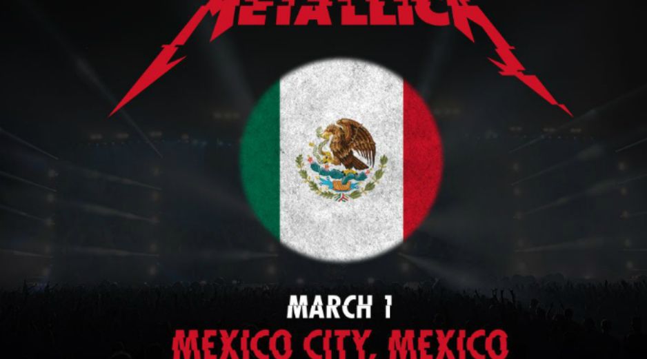 La venta general comenzará el viernes 25 de noviembre. TWITTER / @Metallica