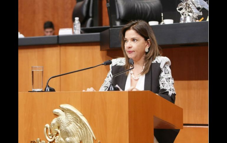 La senadora Sandra García, aseguró que los dos casos son el más claro ejemplo de impunidad. TWITTER /  ‏@SenadoresdelPAN