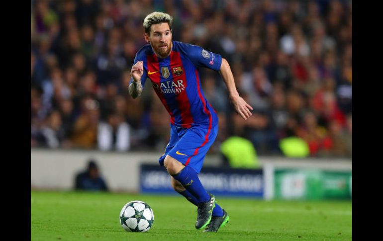 La esperanza del City de incorporar a Messi se avivó después de que el Barcelona no pudiera convencerlo de renovar su contrato. MEXSPORT / ARCHIVO