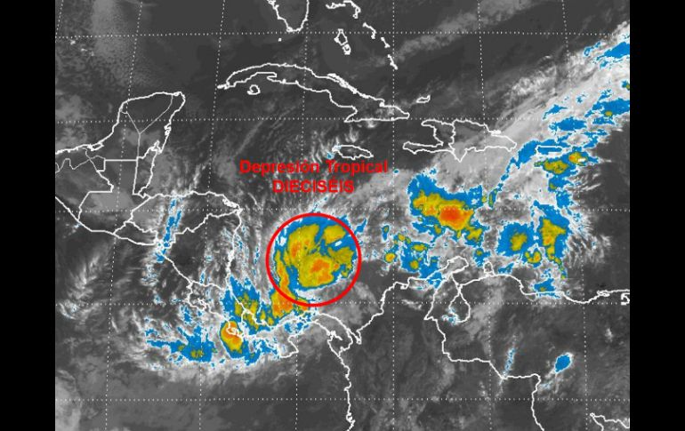 El Centro Nacional de Huracanes de EU indica que podría tratarse del último meteoro de esta temporada en el Atlántico. ESPECIAL / smn.conagua.gob.mx