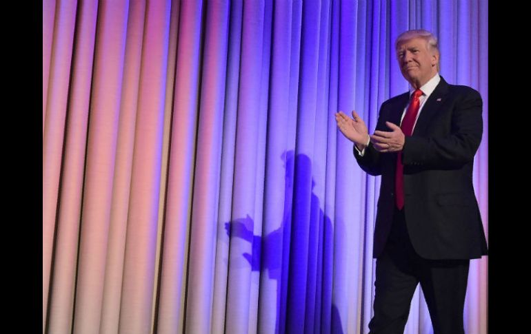 El presidente electo de Estados Unidos, Donald Trump, está dispuesto a dejar el TLCAN. AFP / ARCHIVO