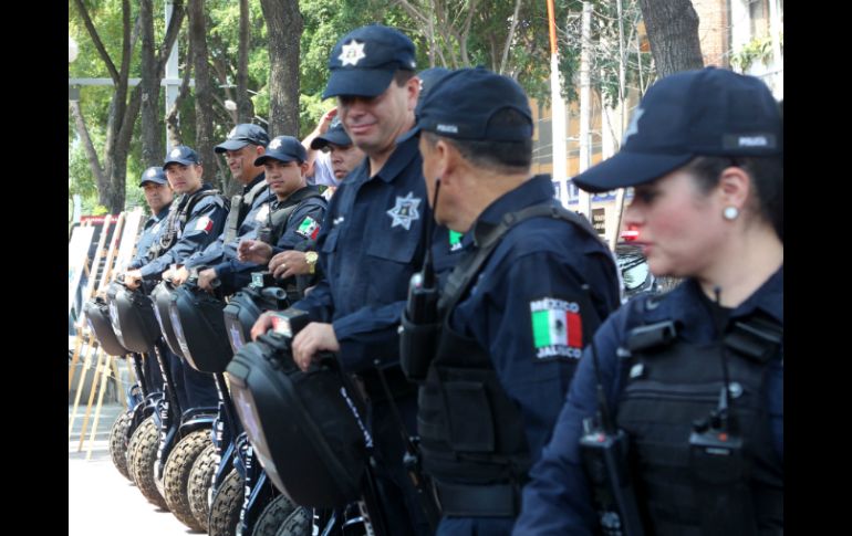 La compra de uniformes para policías de Guadalajara fue avalada por la Comisión de Adquisiciones del Ayuntamiento. EL INFORMADOR / ARCHIVO