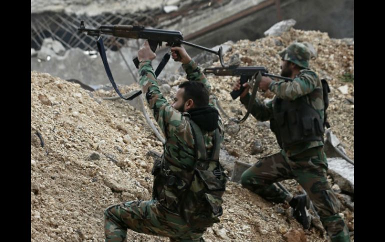 Desde el 15 de noviembre, Alepo es objetivo de una ofensiva del ejército sirio. AP / H. Ammar
