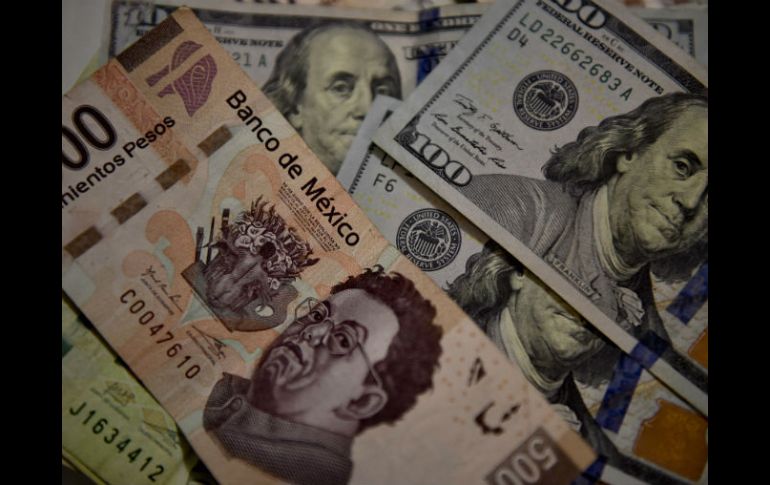 El Banco de México fijó en 20.3863 pesos AFP / ARCHIVO