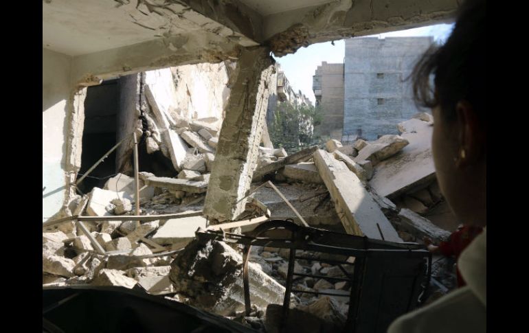 Subrayaron que la ciudad sufre un asedio horrible y bombardeos violentos. AFP / T. Mohammed