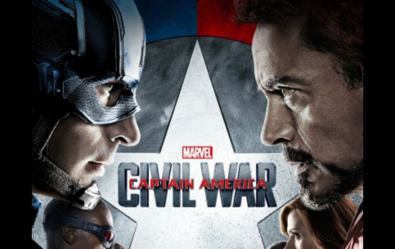 'Capitán América: Civil War' se llevó la taquilla en México. ESPECIAL / Marvel