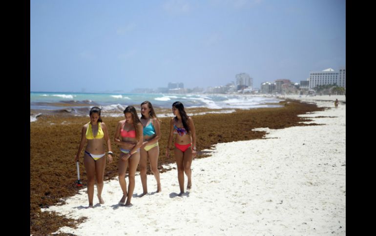 Los destinos nacionales más solicitados durante estos días fueron Cancún, Acapulco, Riviera Maya, Puerto Vallarta, entre otros. AP / ARCHIVO