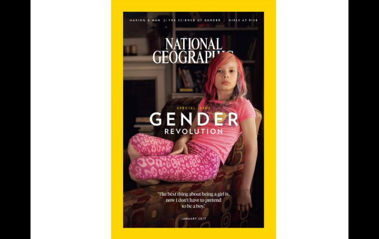 Es la  primera vez en la historia de la revista National Geographic que aparecerá una persona transgénero en la portada. TWITTER / @NatGeo_la