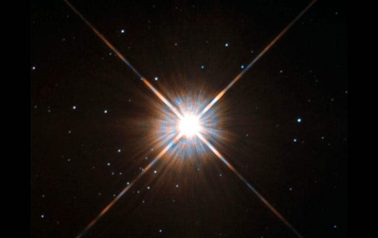 La estrella Próxima Centauri conforma el sistema Alfa Centauri junto a otras dos estrellas. ESPECIAL / www.nasa.gov