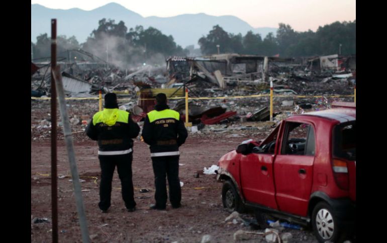 En un corte realizado a las 10:00 horas de este lunes, el número de personas fallecidas a consecuencia de la explosión es de 36. AFP / ARCHIVO