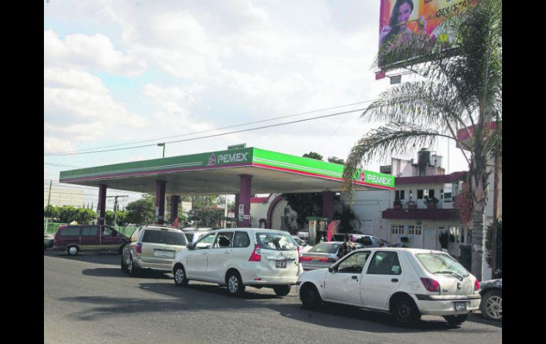 Pemex afirma que la distribución de gasolina es normal, pero en Guadalajara aún hay escasez. EL INFORMADOR / M. Vargas