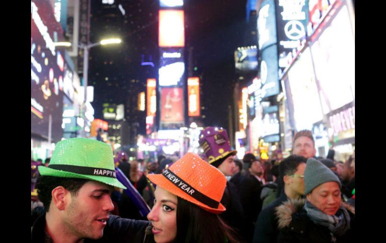 El saqueo se llevó a cabo mientras más de un millón de personas esperaban el Año Nuevo. AFP / Y. Paskova