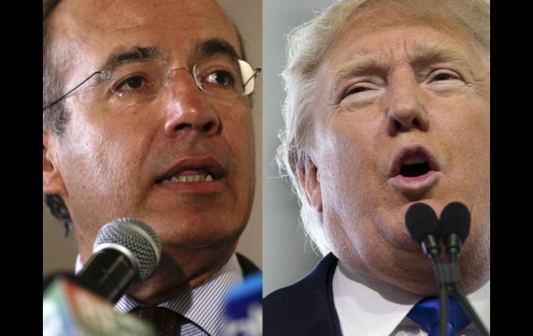 Felipe Calderón responde al presidente electo de Estados Unidos sobre sus amenazas a empresas automotrices. AP / ARCHIVO