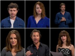 Natalie Portman, Chris Pine y Emma Stone figuran entre los artistas que se prestaron a hacer el video. YOUTUBE /  W magazine