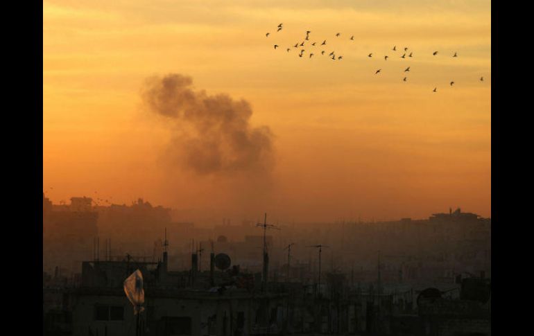 Es el tercer ataque israelí de este tipo contra Siria a últimas fechas, de acuerdo con el gobierno sirio. AFP / M. Abazeed