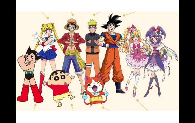 Además de Gokú también sobresalen personajes como Sailor Moon, Naruto, Yo-Kai Watch y Crayon Shin-Chan. ESPECIAL / tokyo2020shop.jp