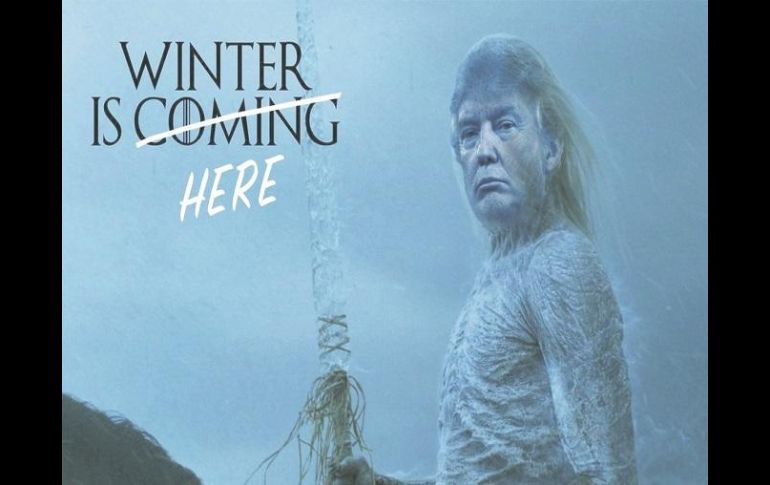 Conocido por la famosa serie de 'Game of Thrones', el invierno ya no se acerca, ha llegado y estará durante cuatro años más. ESPECIAL /