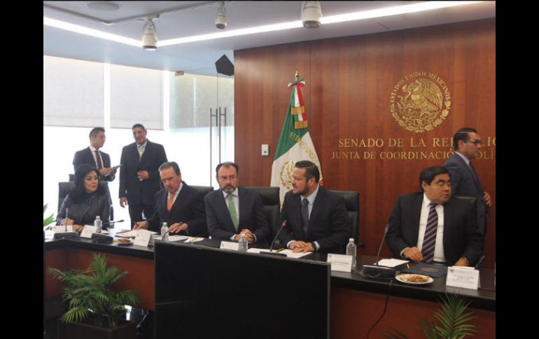 Nada por encima de los intereses de México, destaca Luis Videgaray. TWITTER / @SRE_mx
