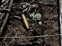 Durante la revisión del sitio encontraron dos casquillos de bala, de calibre todavía no confirmado. AFP / ARCHIVO