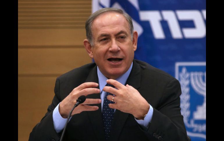 Israel intenta rebajar la tensión provocada por el tuit; miembros del gabinete de Gobierno piden a Netanyahu reconsiderar sus palabras. AFP / M. Kaham