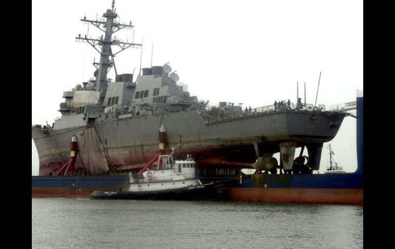 La coalición no informó el nombre del buque que sufrió el ataque ni ofreció más detalles sobre el incidente. AP / ARCHIVO