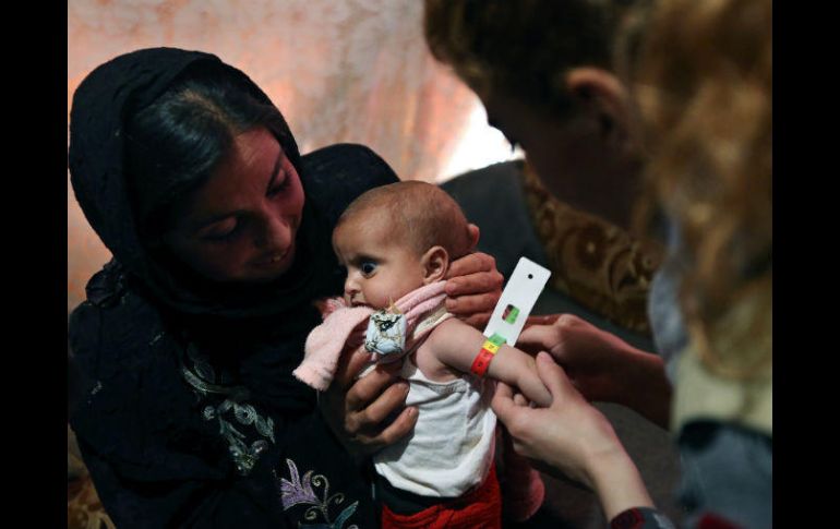 La mayoría de los fondos se destinarán a Yemen, en donde miles de pequeños corren el riesgo de morir de hambre. AP / B. Hussein