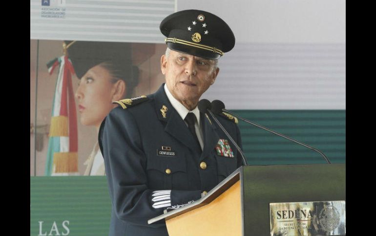 Salvador Cienfuegos, titular de la Secretaría de la Defensa Nacional (Sedena). NTX / ARCHIVO