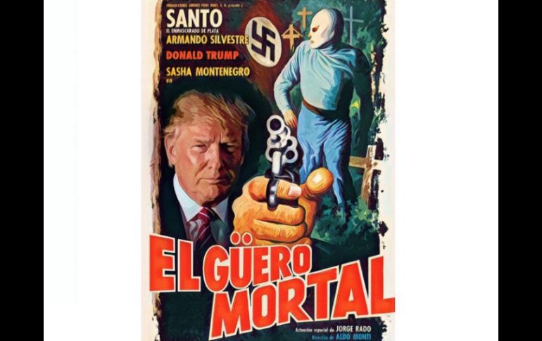 La cuenta de Instagram Gran Satan publicó una imagen donde se lee 'El Güero mortal. INSTAGRAM / gransatan