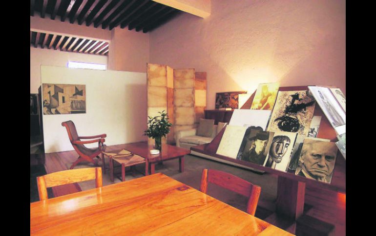 Interior de la Casa-Museo Luis Barragán. ESPECIAL /