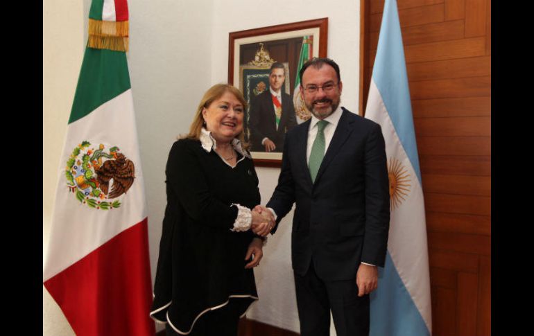 La canciller expresó que México es un país fuerte con capacidades para manejar sus situaciones con cualquier interlocutor del mundo. EFE / ESPECIAL