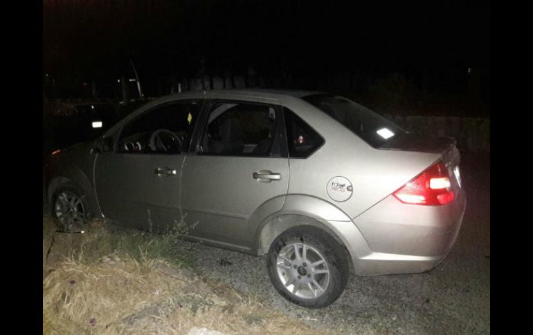 El policía también identificó el Ford Fiesta como el vehículo que ocupaba su agresor. ESPECIAL /