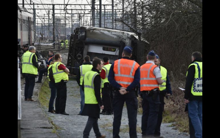 El tráfico ferroviario de entrada y salida en Leuven, a 20 kilómetros al este de Bruselas, se vio interrumpido por el hecho. EFE / J. Warnand